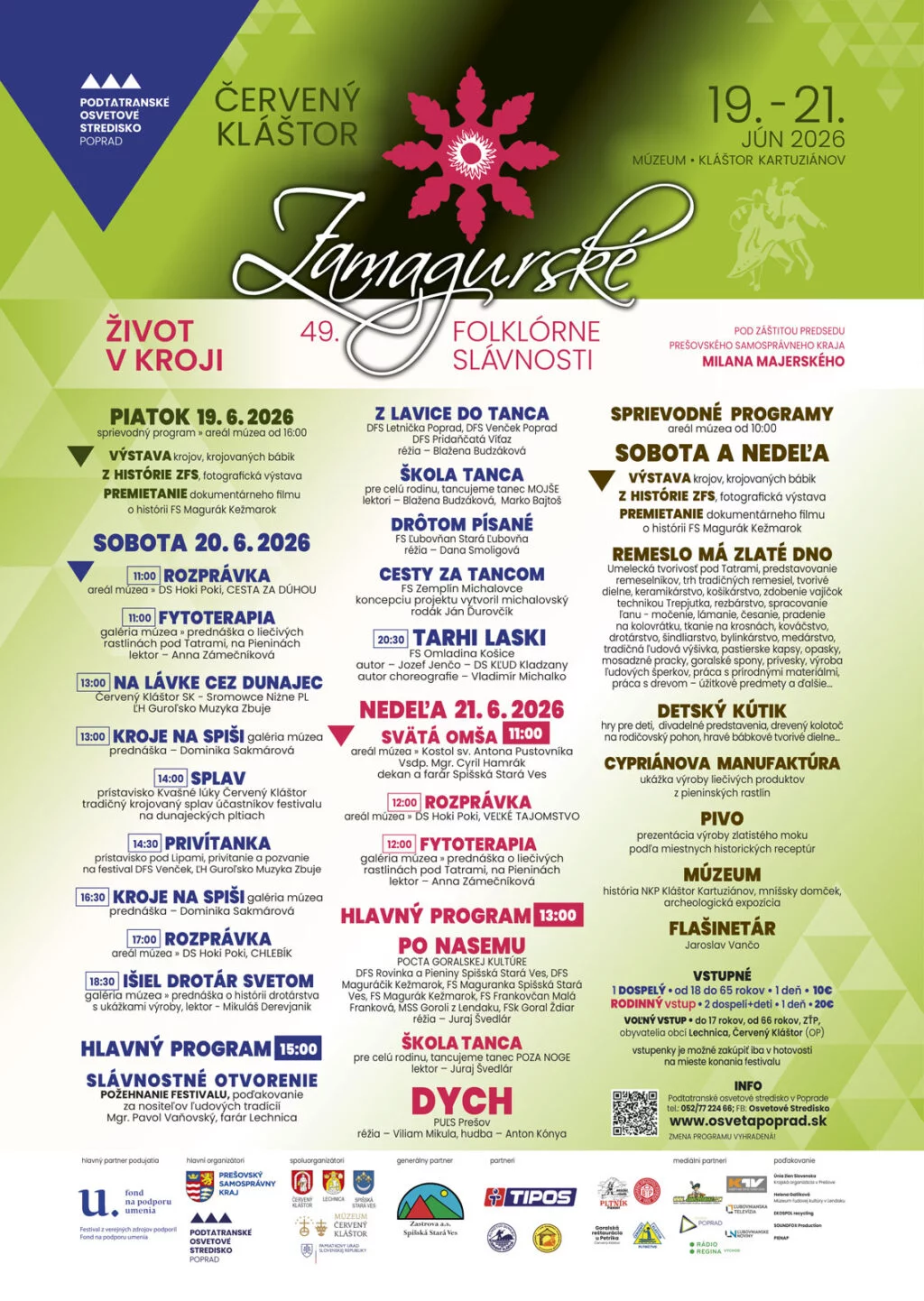 Zamagurské folklórne slávnosti
